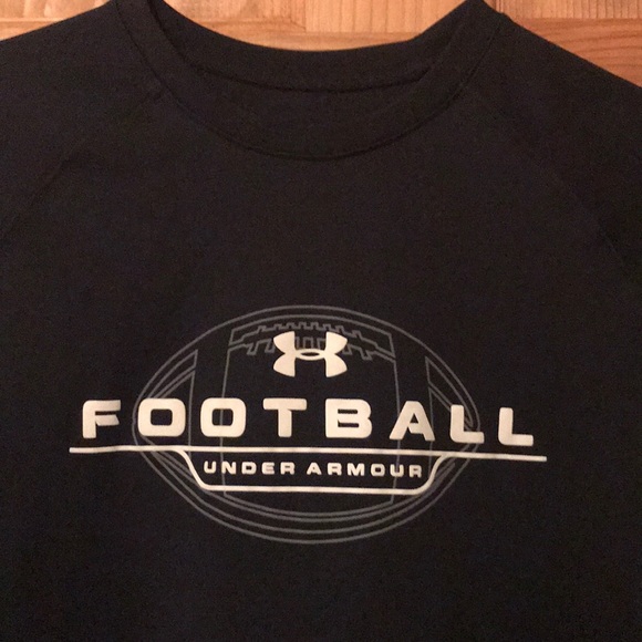 under armor football shirt